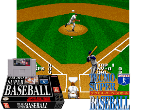 Tecmo Super Baseball (Beta) [o2+C] Cover